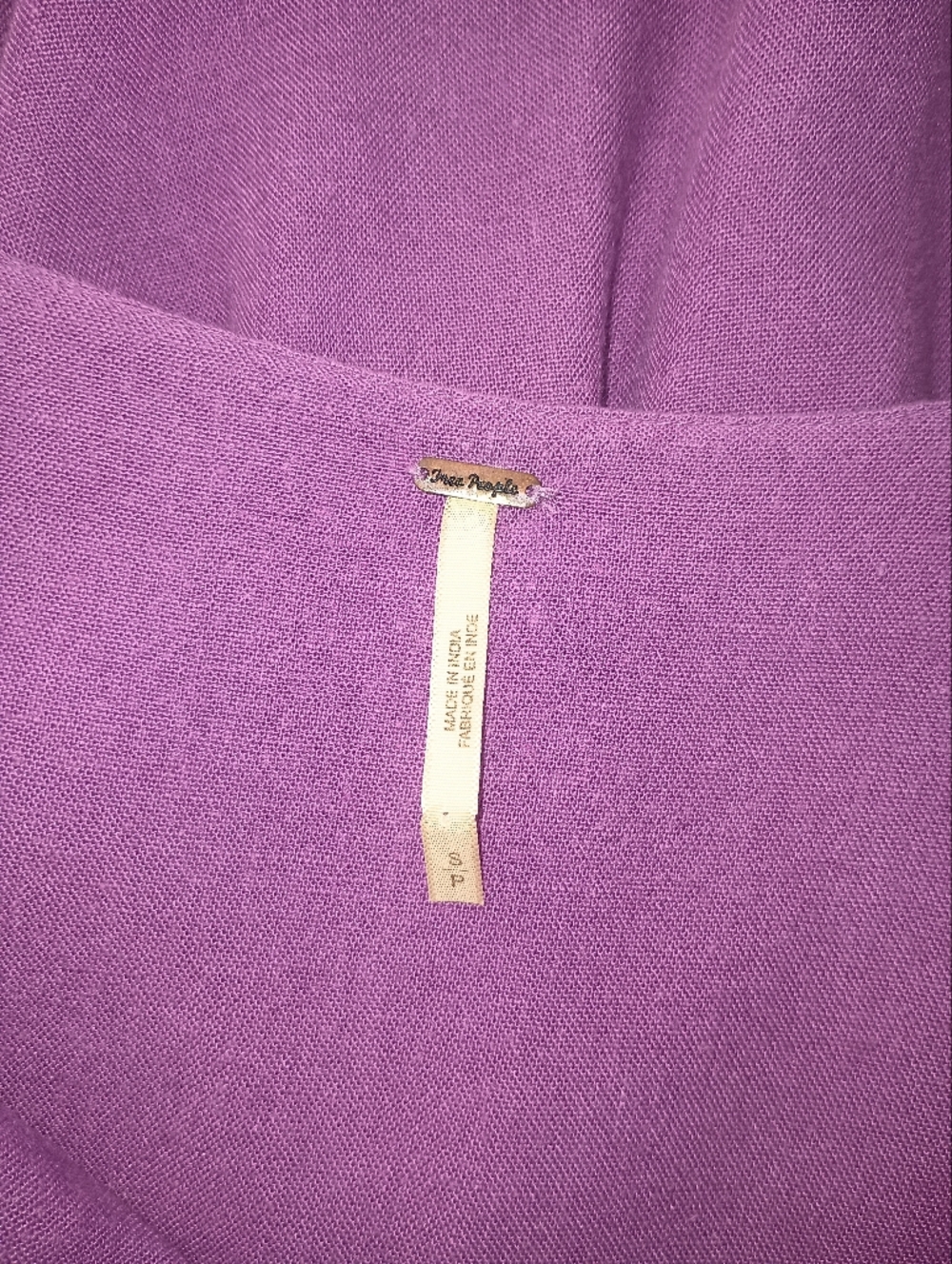 Free People Starlight Mini Dress Purple Balochi Embroidery Boho Tassel Pockets S - Picture 10 of 13